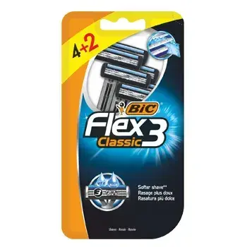 Bic Flex 3-Blade Shaving Machine 4-Pack