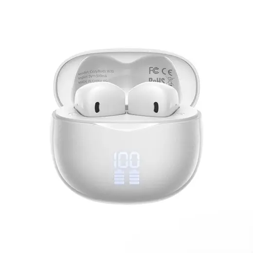 REMAX HEADPHONES TWS W39 WHITE