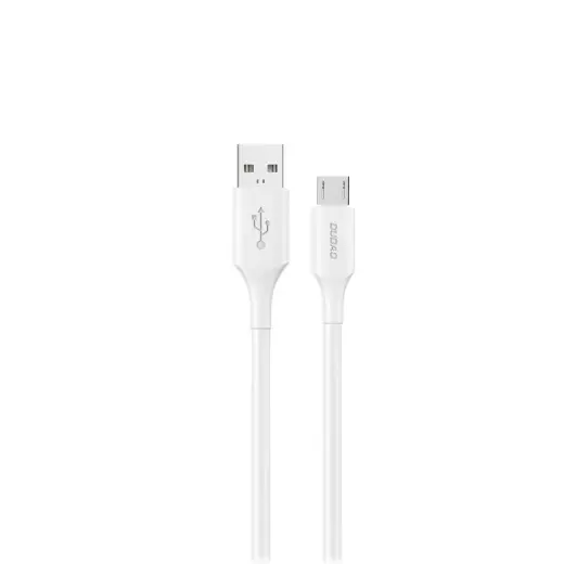 Dudao L2SM data transfer and charging cable | USB-A to Micro USB | 30W | 1.2m | white
