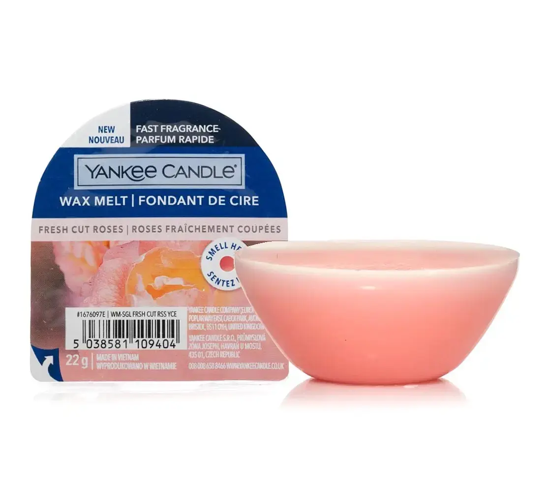 Yankee Candle Fresh Cut Roses fragrant wax 22 g