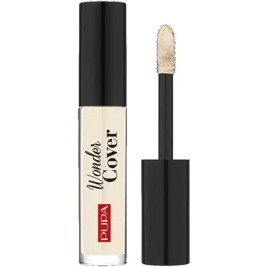 Pupa, Wonder Cover, Reduces Dark Circles, Cream Concealer, 004, Warm Beige, 4.2 ml *Tester