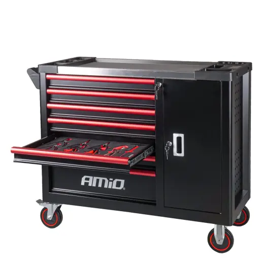 Tool cabinet with 258pcs tool set 1080x460x890mm AMIO-04988