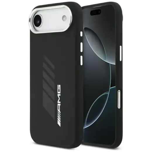 AMG Silicone Oversize Rhombs MagSafe Case for iPhone Air Black