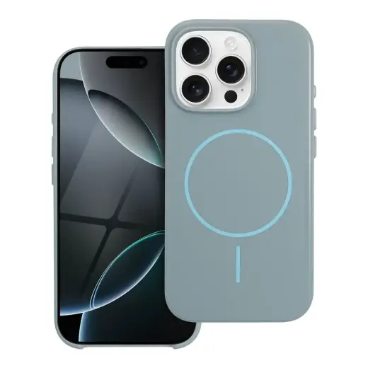 Glossy Mag telefono dėklas su MagSafe palaikymu iPhone 17 Air žalias