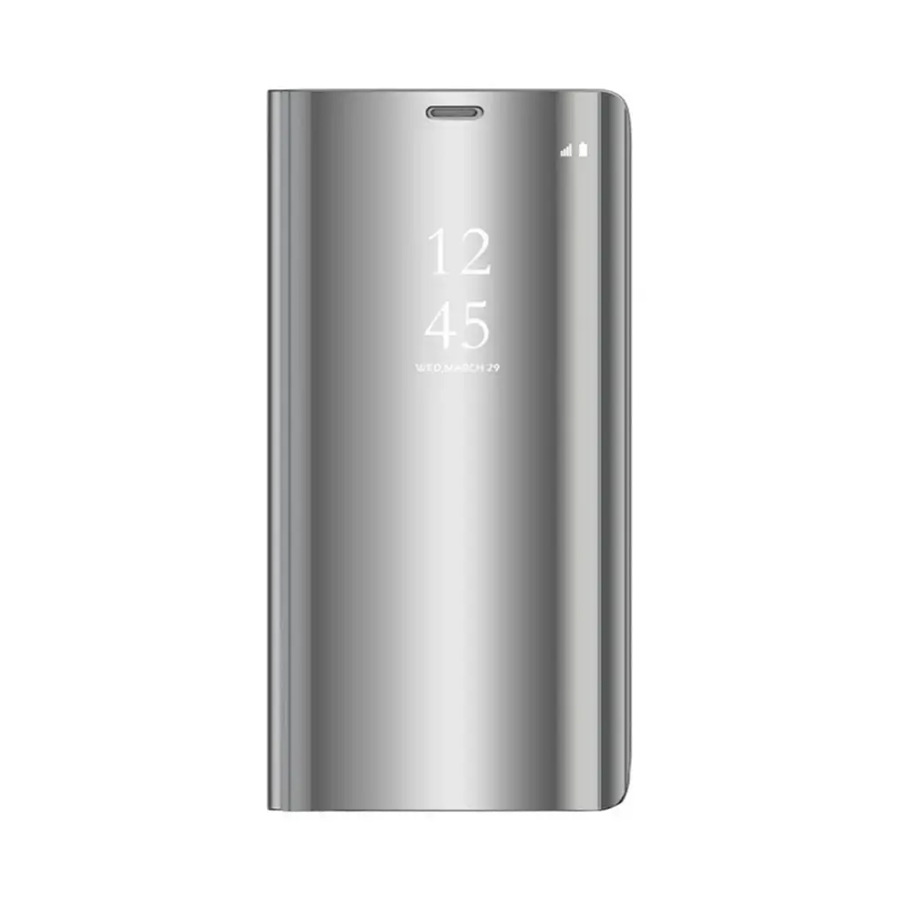 Smart Clear View case for Samsung Galaxy A15 4G / A15 5G silver