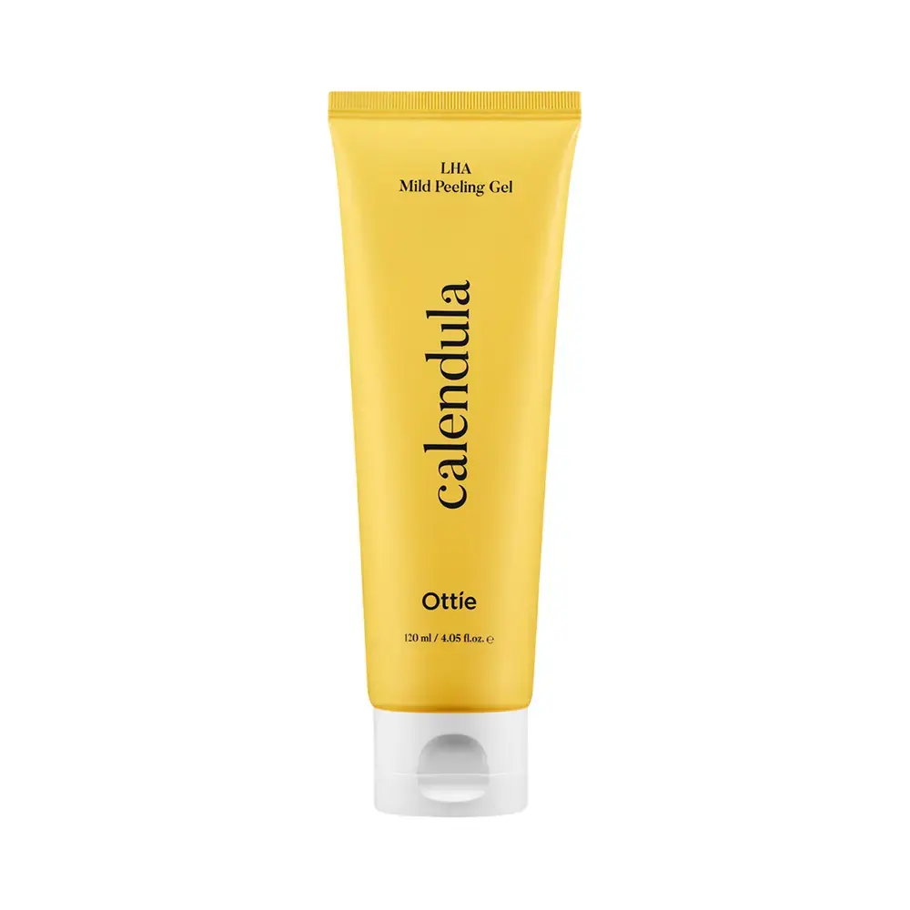 Ottie, Calendula, Soothing, Exfoliating & Moisturising, Peeling Gel, 120 ml