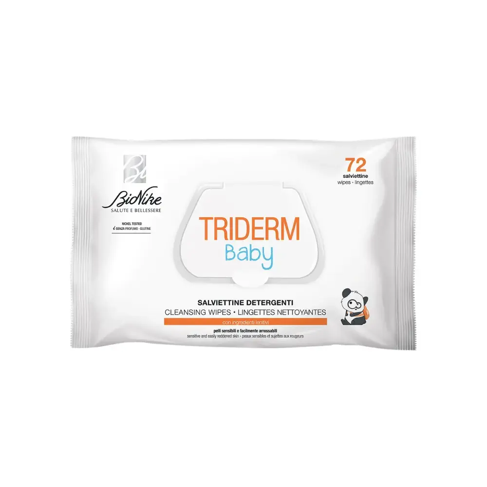 BioNike , Triderm Baby, Cleansing Wipes, For
