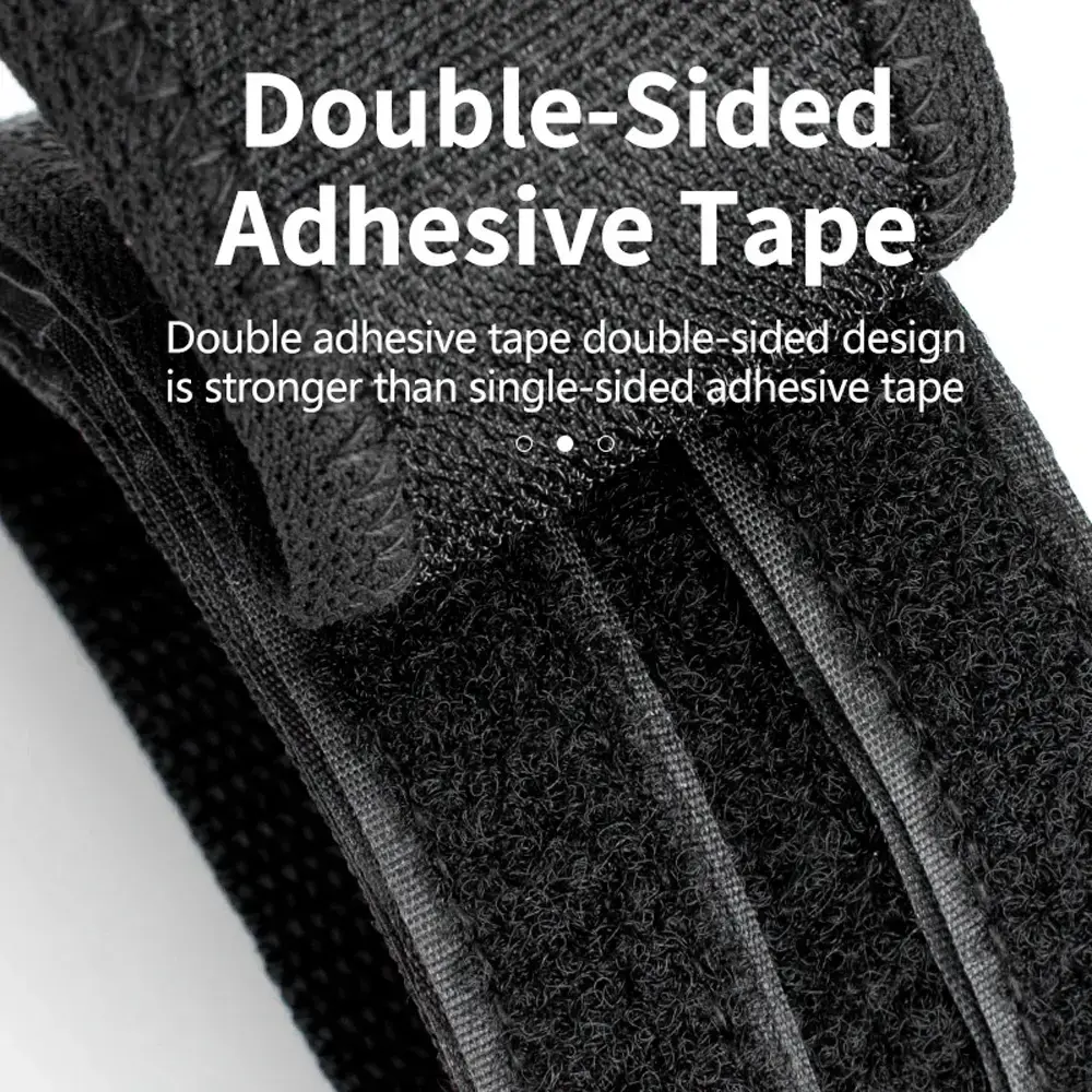 Rockbros GZT1001BK Bicycle Pedal Straps 2 pcs - Black