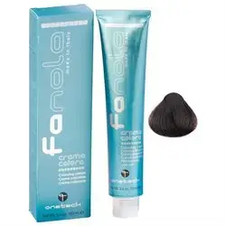FanolaColor Cream Coloring Cream 100 Ml 4.5 Medium Mahogany Brown