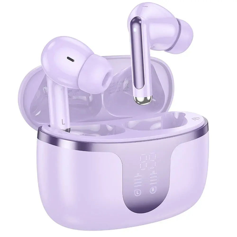 Wireless earphones Hoco TWS EQ10 purple