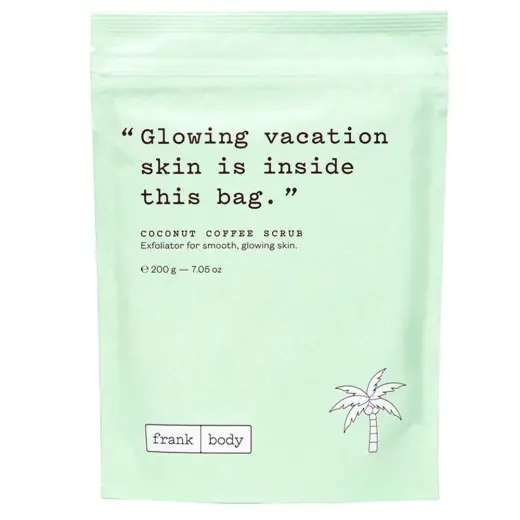 Frank Body, Coffee Coconut, Smoothing, Body Scrub, 200 ml