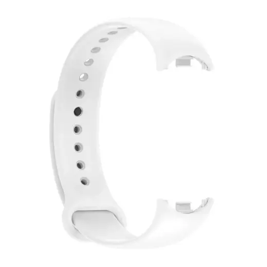 Telcon smartwatch strap for Xiaomi Mi Band 8 | Silicone | white