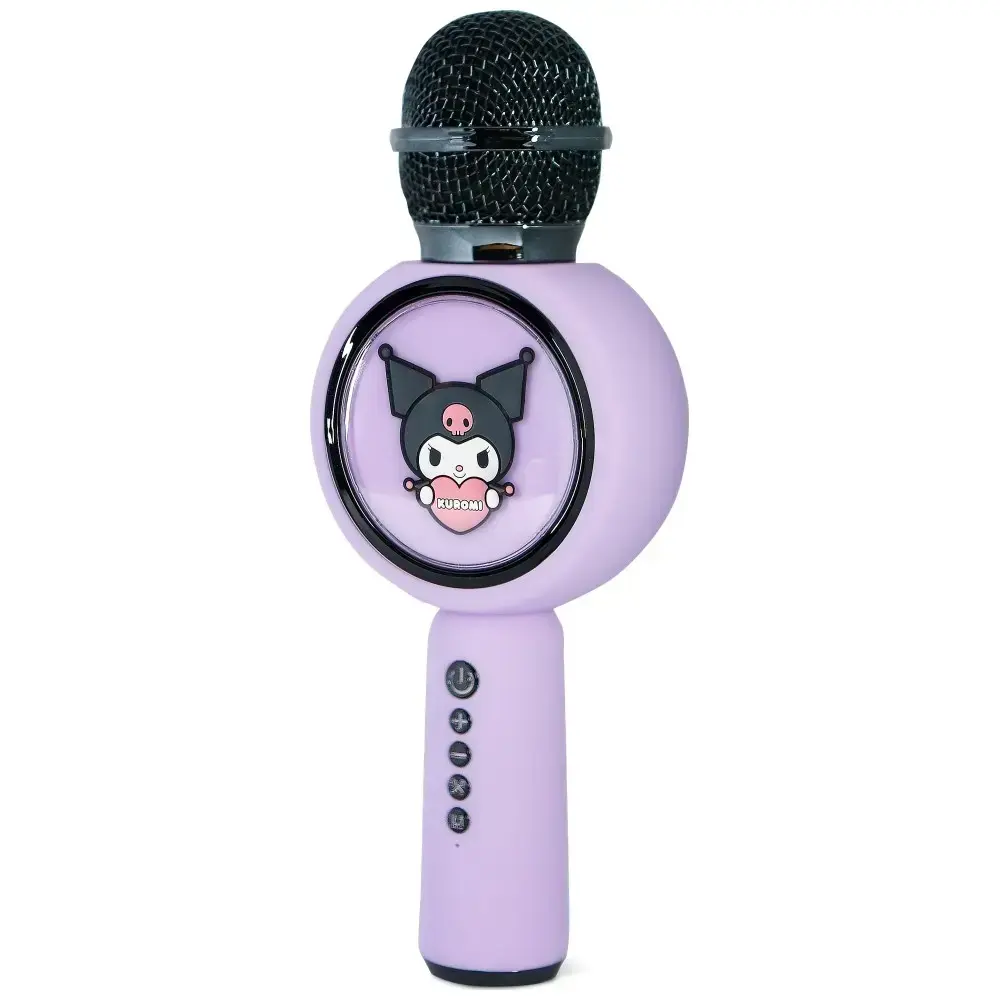 Karaoke Microphone with LED Wireless Speaker OTL Kuromi