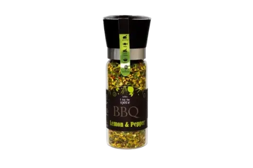 Sāls un garšvielu maisījums I AM THE SPICE, citrons un pipari, dzirnaviņās, 160g