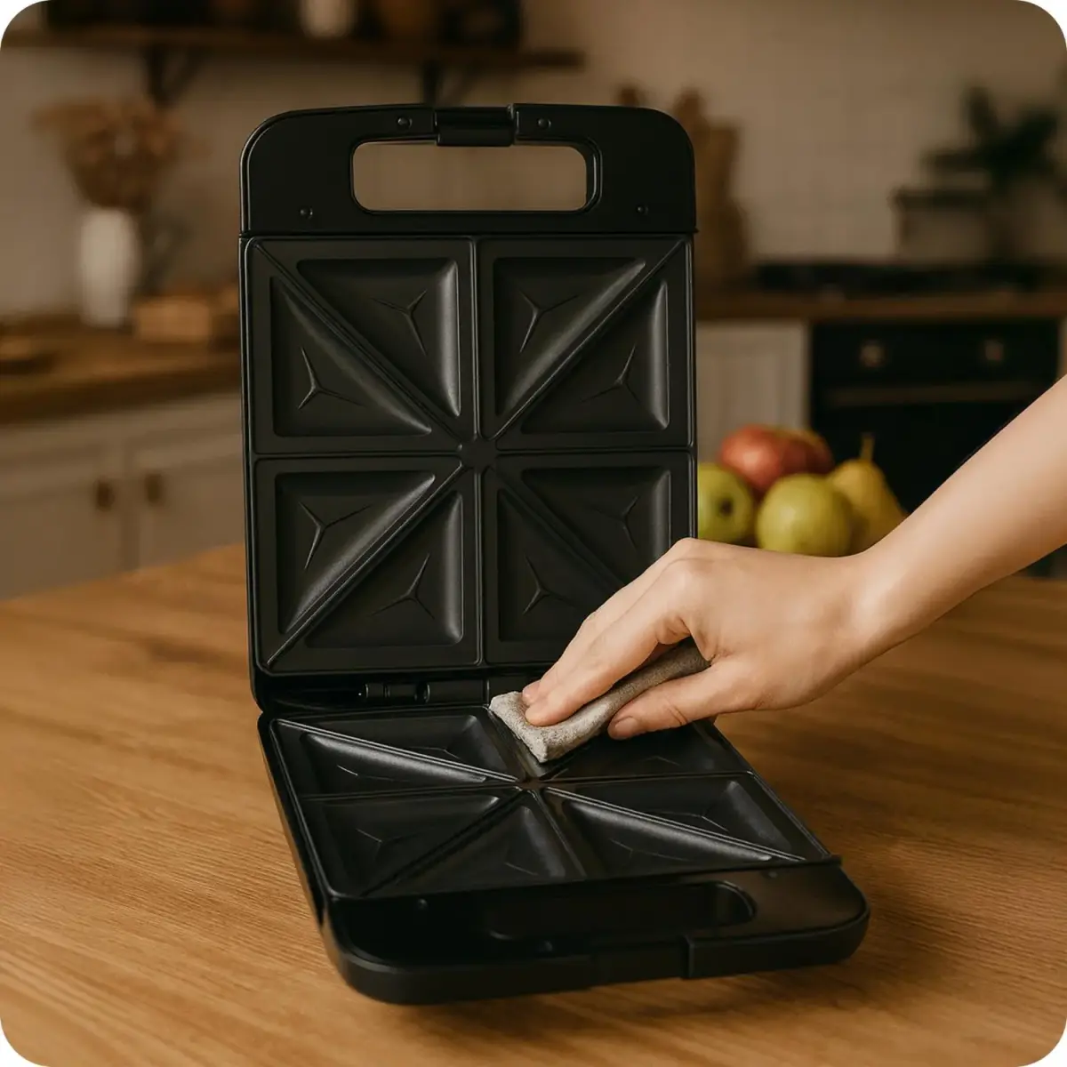 Huslog 4-slice sandwich maker 1800W