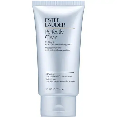 Estee Lauder Perfectly Clean 2-in-1 Multi-Action putu tīrīšanas līdzeklis|attīrošā maska 150 ml
