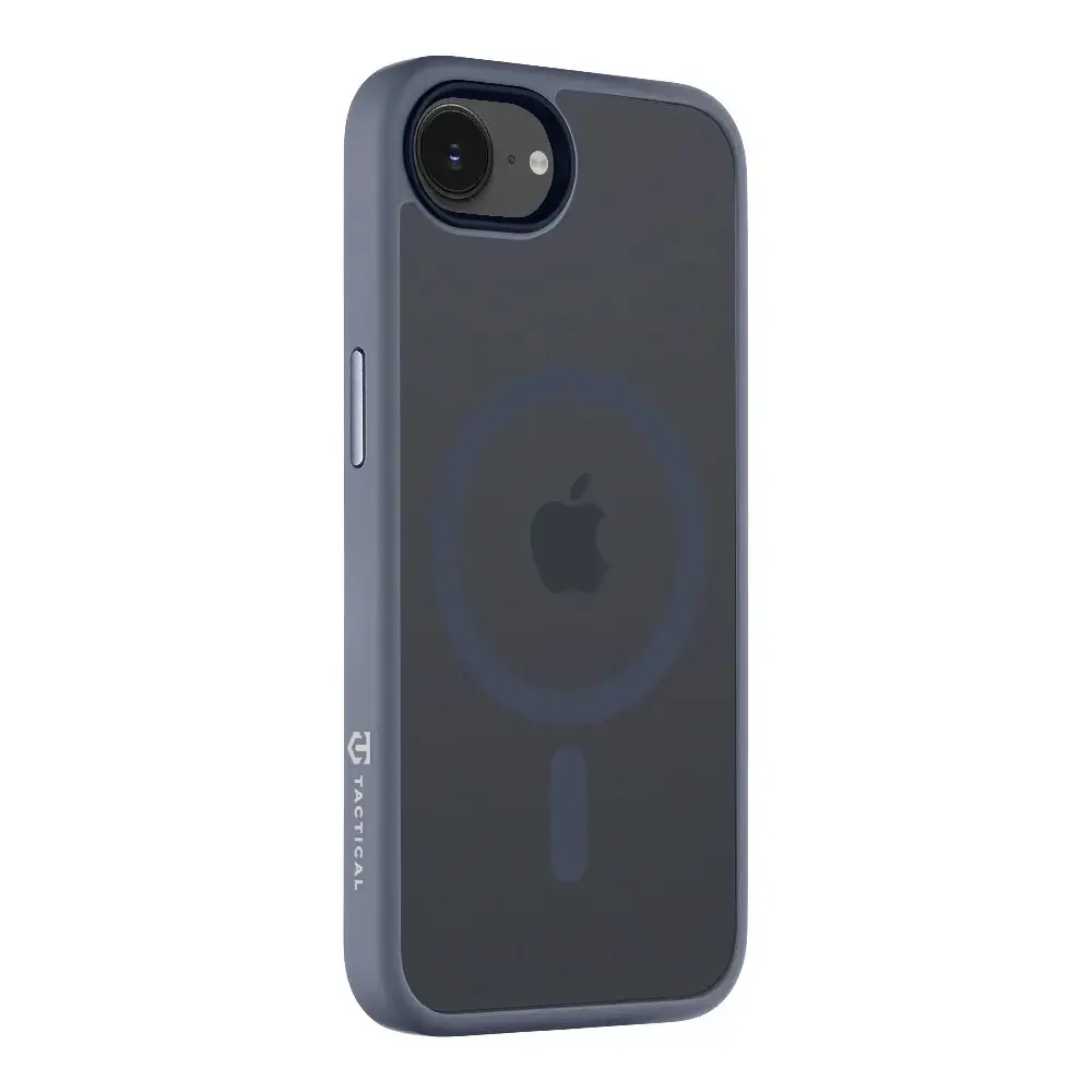 Taktiskais MagForce Hyperstealth telefona maciņš priekš iPhone 16e tumši zils ar MagSafe atbalstu