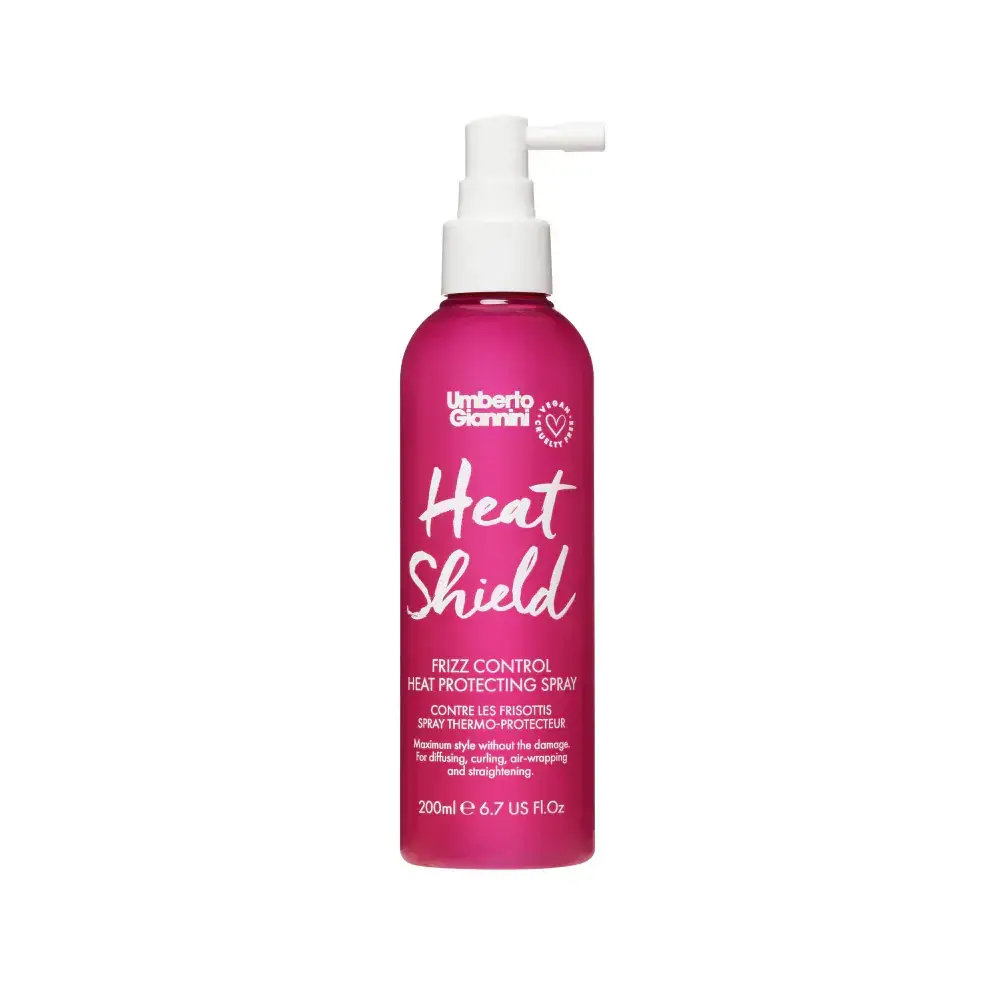 Umberto Giannini, Heat Shield, Hair Spray Treatment, Heat Protection & Anti-Static, 200 ml