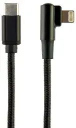 Gembird data transfer and charging cable | USB-C to Lightning | 0.2m | black