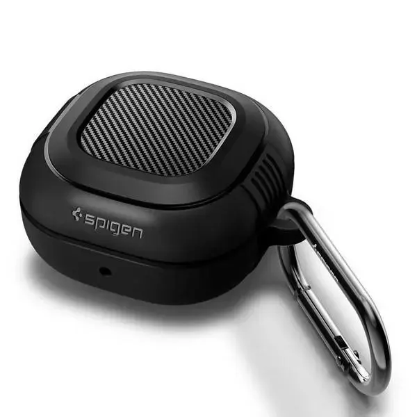 Spigen Rugged Armor Buds 2|Live Case czarny|black ASD01276