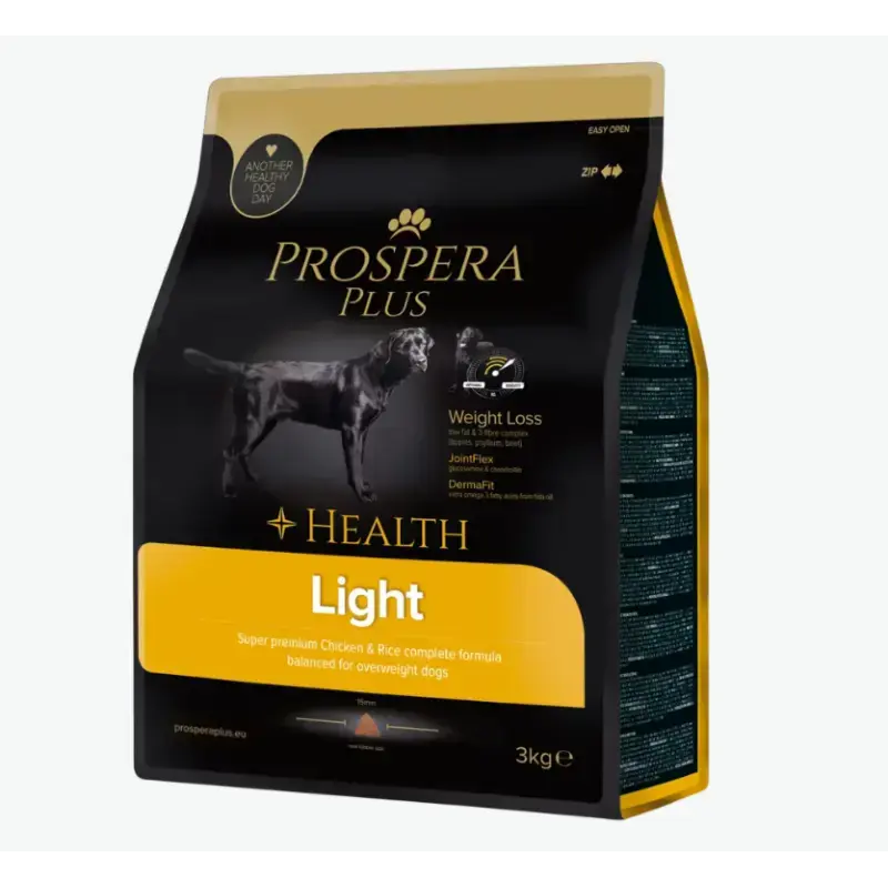 Diētiskā barība suņiem – Prospera Plus Light, 3 kg