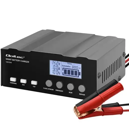 Microprocessor charger 12V 12.6V 24V LCD