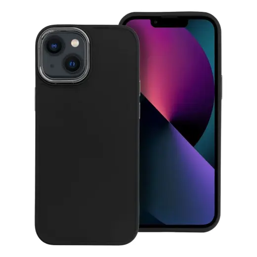 FRAME telefono dėklas iPhone 13 Mini juodas