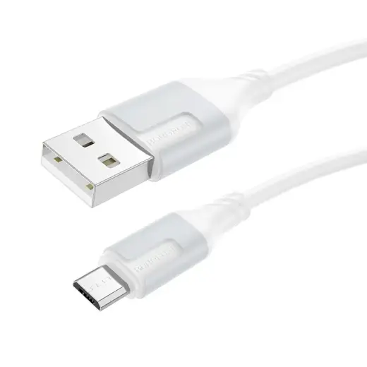 Borofone Cable BX101 Creator - USB to Micro USB - 2,4A 1 metre white