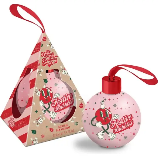 Grace Cole, Sali + Bolle Da Bagno, Badeschaum Christmas Candy, Cocoa & Vanilla (Bath Soak) 250 Ml (250ml, Bagnoschiuma)