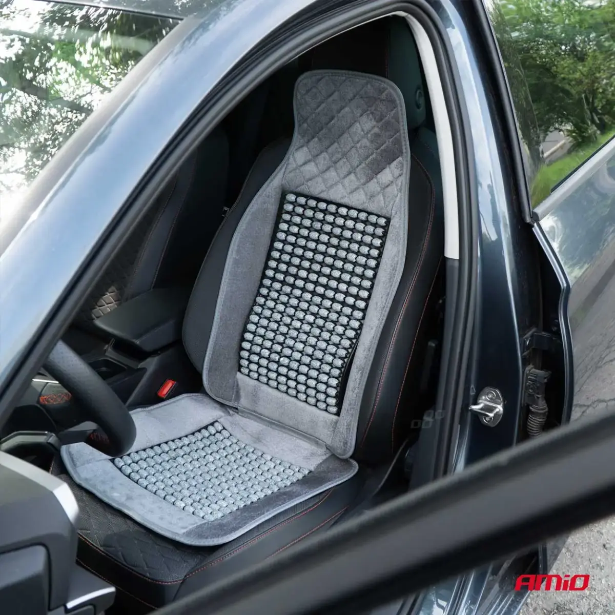 Car seat mat with lumbar support 45x120cm CSM-17 AMIO-04430