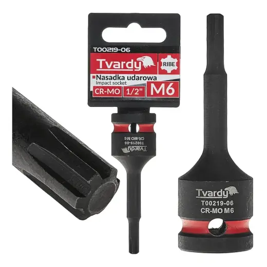 Ударная головка RIBE 1/2" M6 CR-MO