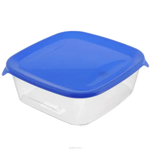 Food container square 1,7L Fresh&Go blue