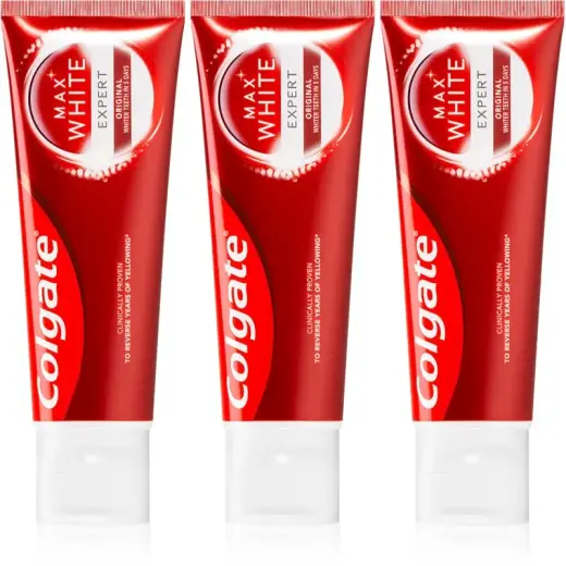 Colgate Max White Expert Original Whitening Toothpaste 3 X 75 Ml