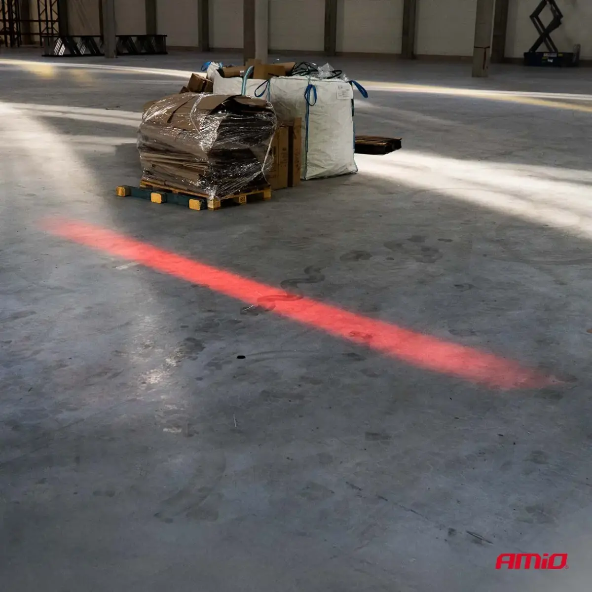 Safety zone forklift light 10W 10–80V AMIO-04868