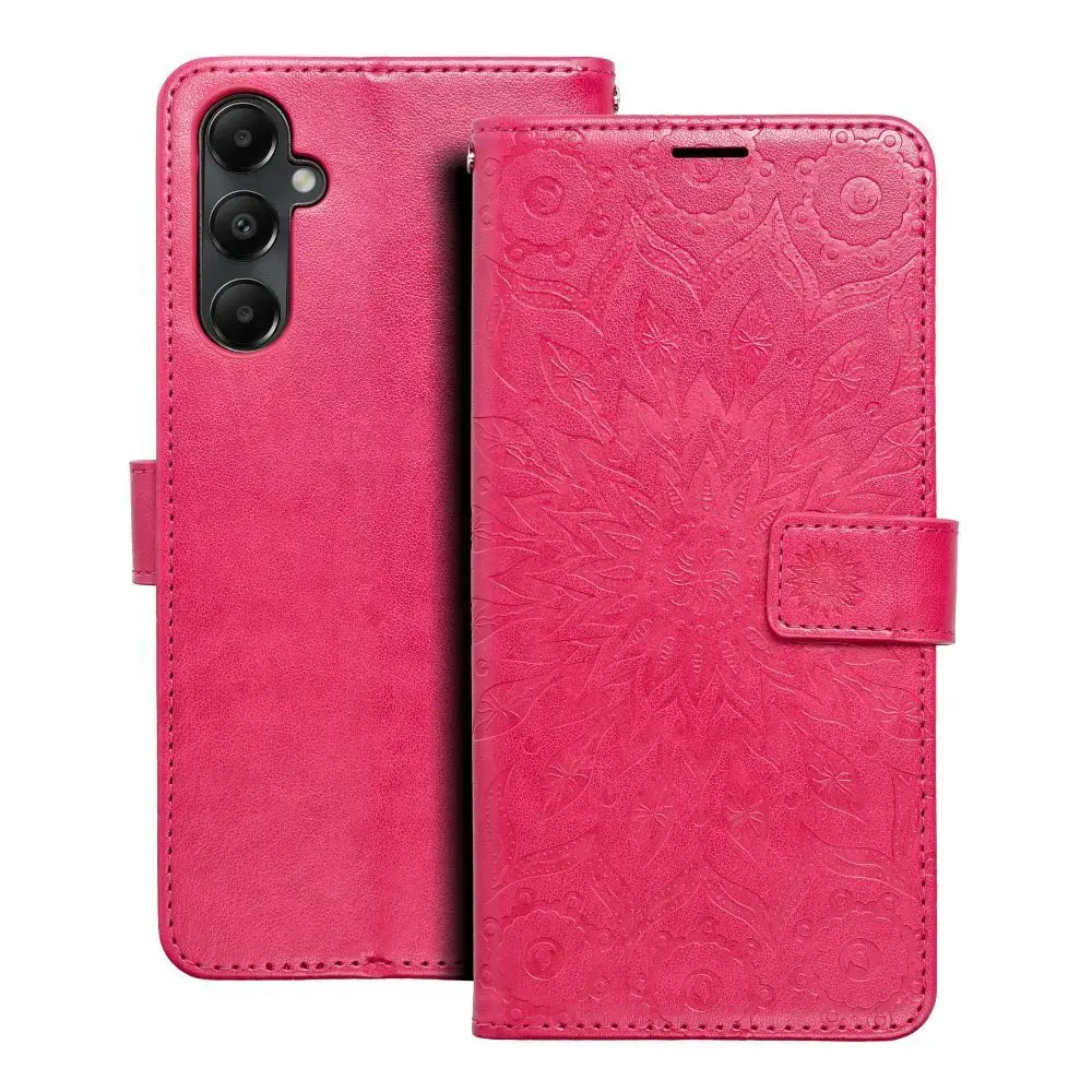MEZZO mandala raamatutüüpi telefoni ümbris Samsung Galaxy A05s (A057) roosa
