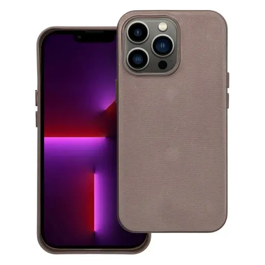Woven Mag telefono dėklas su MagSafe palaikymu iPhone 13 Pro rudas