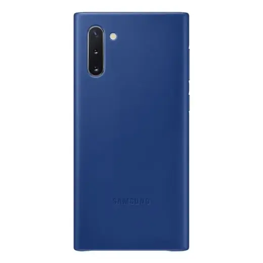 Samsung EF-VN970LLEGWW ādas maciņš Samsung N970 Galaxy Note 10 (Note 10 5G) zils