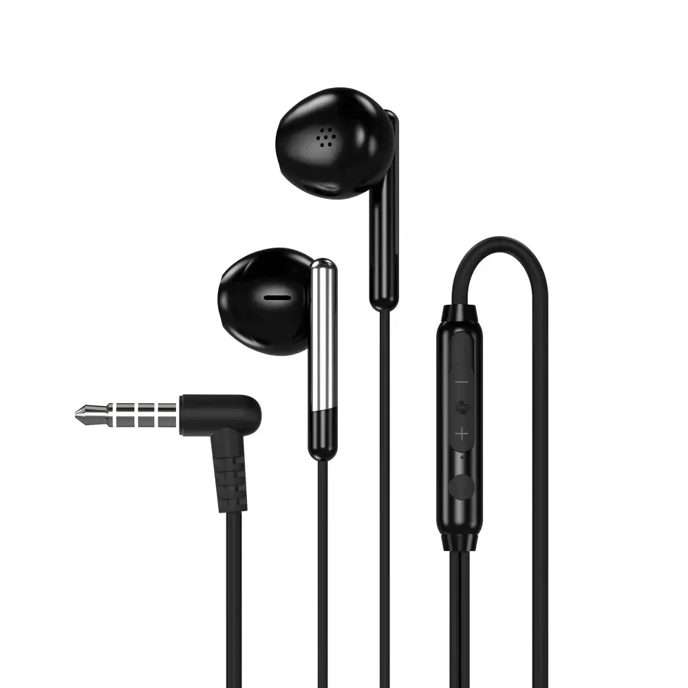 XO wired earphones EP30 jack 3,5mm black