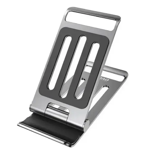 Folding phone stand Dudao F14 (gray)