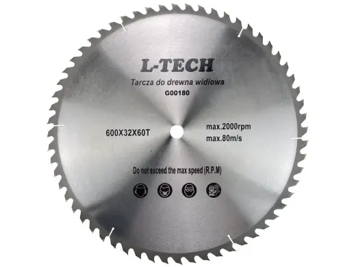 TCT ketassae tera puidule 600x32x60T