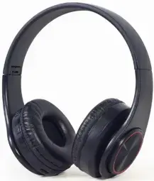 Austiņas Gembird Bluetooth Stereo Headset with LED Light Effect Black