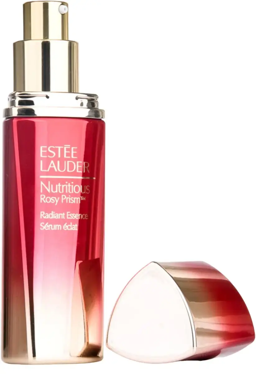 Estee Lauder, Nutritious - Rosy Prism Radiant Essence, Pomegranate Nectar Infusion & Pink Peony Extract, Hydrating & Smoothening, Morning, Serum, For Face, 30 ml