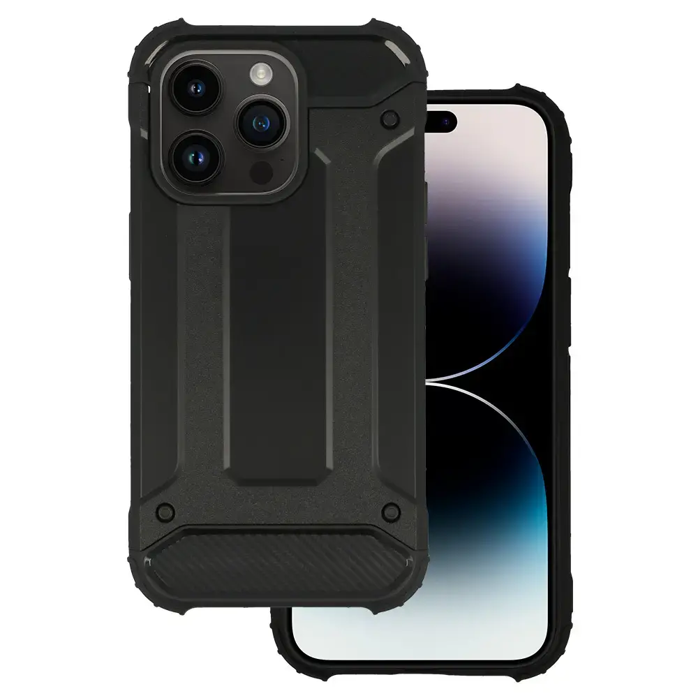 Armor Carbon maciņš telefonam iPhone 14 Pro Max melns