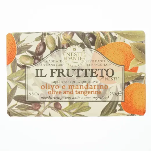 Nesti Dante, Il Frutteto, Olive & Tangerine, Soap Bar, 250 g