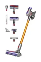 Dyson V8 Absolute handheld vacuum Silver  Yellow Bagless 5025155090152