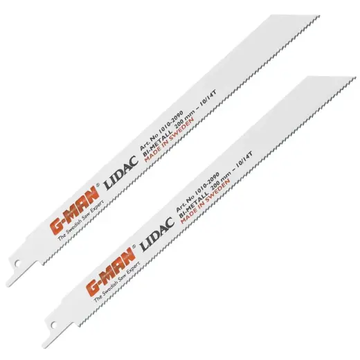 Zobenzāģa asmeņis metālam BiM 200x19x0.9mm-10/14T 2gb