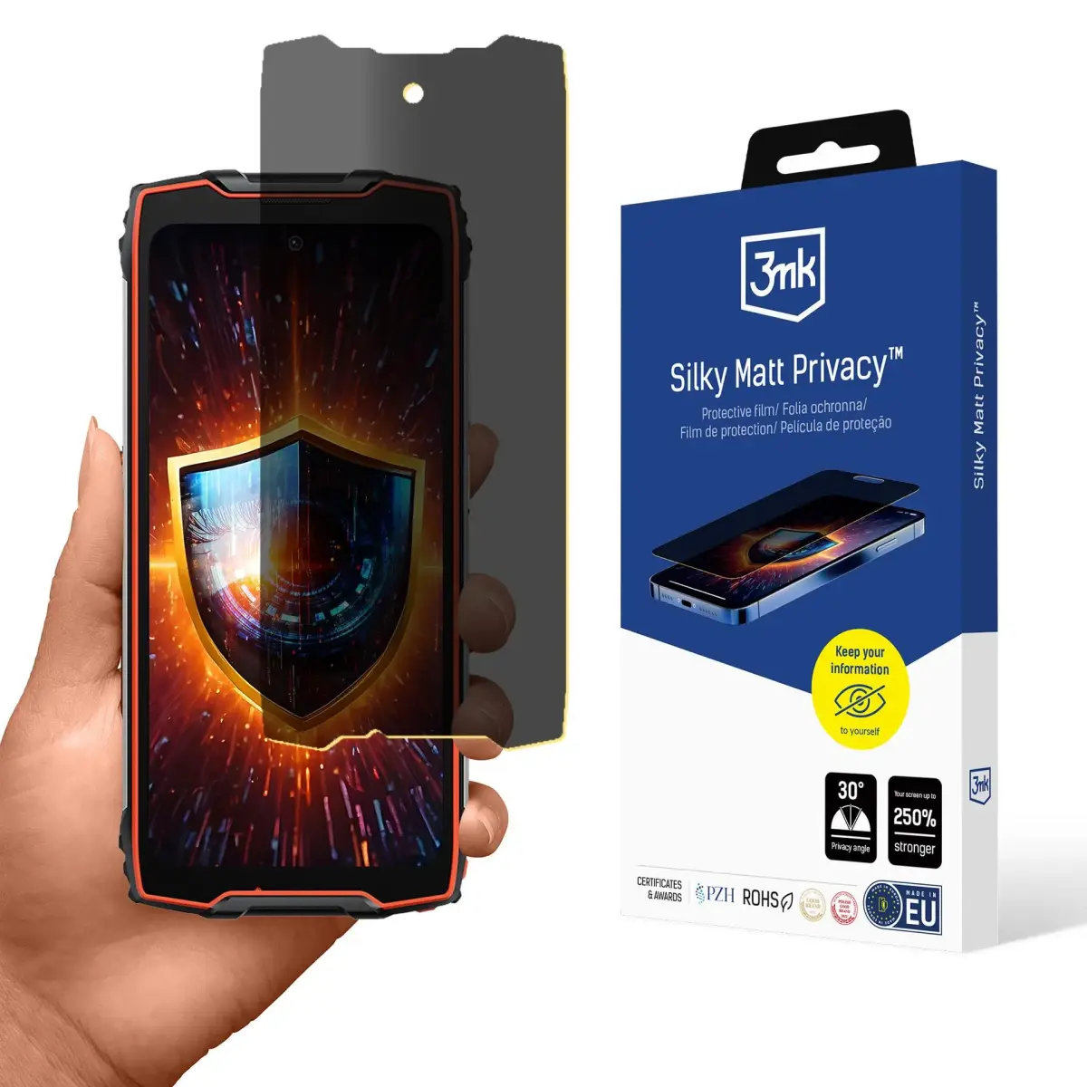 Blackview BV9300 Pro - 3mk Silky Matt Privacy