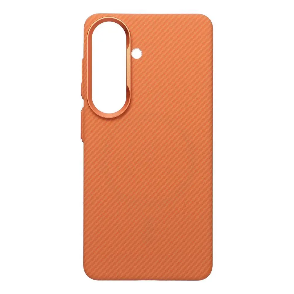 KEVLAR maciņš ar MagSafe atbalstu telefonam Samsung Galaxy S26 (S942) oranžs
