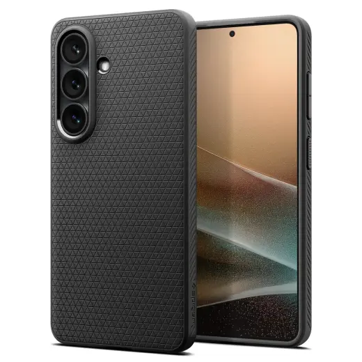 Spigen Liquid Air telefono dėklas Samsung Galaxy S26+ (S947) juodas
