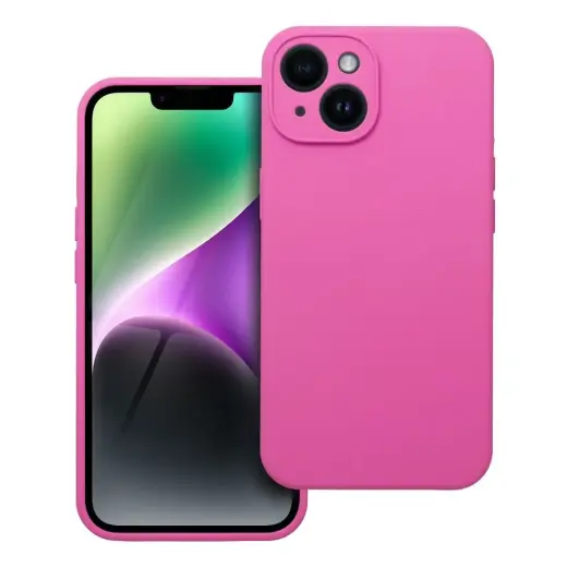 Apple Silicone 2mm maciņš telefonam iPhone 14 rozā